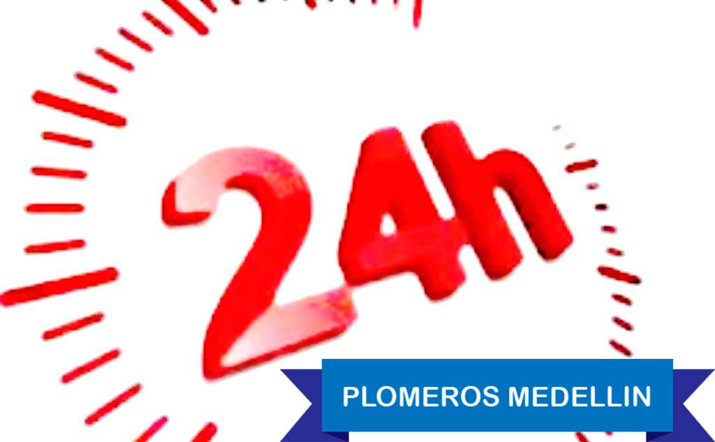 Servicio de plomero 24 horas Medellín